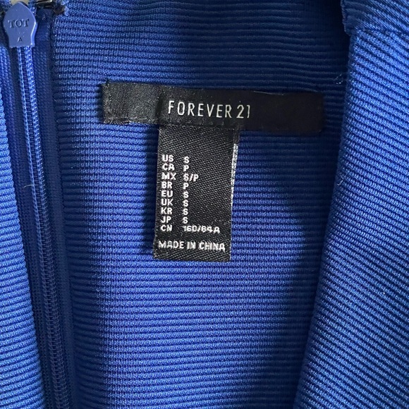 Blue dress, size small - Picture 2 of 2